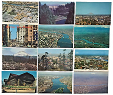 c1960s Portland Oregon OR ~ Lot of 12 Vintage Postcards Downtown Aerials Etc picture