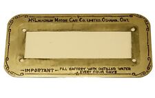 McLaughlin Motors Battery Cover picture
