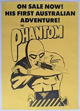 The Phantom 1989 Australia Rare Comic Book Display Poster Promoting Issue #944A picture