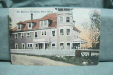 Vintage Post Card 1908 Mr Burrow's Residence   Bruce Mines Canada picture