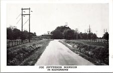 Joe Jefferson Mansion Jefferson Island Louisiana Postcard picture