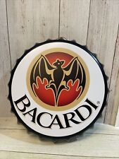 Bacardi Run Bottle Cap Sign Tin Bar Sign ManCave picture