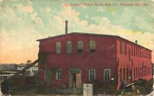 PLEASANT HILL MISSOURI SCALE FACTORY MILL original antique postcard c1910 MO picture