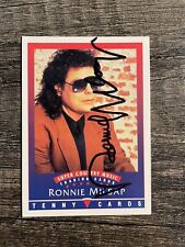 1992 Tenny Cards Super Country Music Ronnie Milsap Signed Card Auto picture