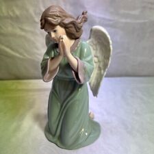 Vintage Hand Painted Praying Woman Angel picture