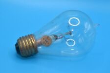 Antique 1900s Working Light Bulb - AJAX 25w 120v - Tipped Bulb - COOL FILAMENT picture