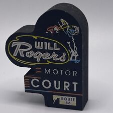 Will Rogers Motor Court Sign Cat’s Meow Village Route 66 Tulsa OK 291 Signed picture