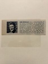 Kirk Douglas Lust For Life 1956 Hollywood Star Panel picture