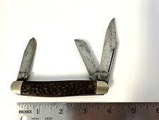 Vintage Kutmaster - Utica, NY USA 3 Blade Pocket Knife , Made In The USA picture