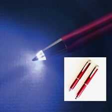 LED-PEN – Terranova Triple Function Light-Up LED Pull Cap Metal Ballpoint Pens 5 picture