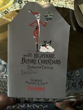 Rare 2003 Disney  Nightmare Before Christmas Event Five LE Prints. Embossed picture