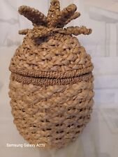 Woven Pineapple Basket picture