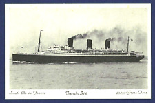 SS ILE DE FRANCE French Line Ocean Liner picture