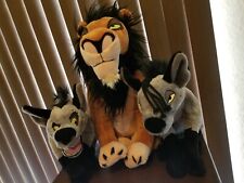 Disney Store STAMPED The Lion King Plush Bundle Scar 20
