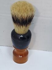 Vintage Ever-Ready 200C Shaving Brush Lucite Amber with box picture