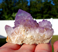 Lil Cute Amethyst SPIRIT FAIRY CACTUS Quartz Crystal Points Cluster For Sale picture