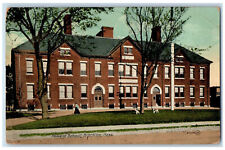 1910 Howard School, Brockton Massachusetts MA Antique Posted Postcard picture