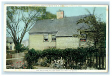 c1910s The Howland House 1666 Plymouth Massachusetts MA Phostint Postcard picture