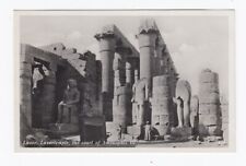 Real Photo Postcard Luxor Luxortemple Court Amenophis III picture