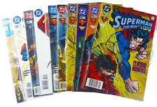 DC Comics SUPERMAN Man of Steel (1996) #52-60 +Annual 6 FN+ to VF+ LOT picture