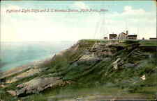 Postcard: Highland Light, Cliffs and U. S. Wireless Station, North Tru picture