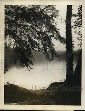 1927 Press Photo Peaceful scene along historic Potomac River picture
