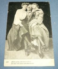 Antique 1905 Postcard Unposted J Murray Jordan Man & Women picture