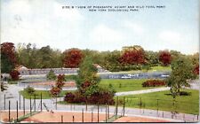 NYZP 2152 Pheasants Aviary and Wild Fowl Pond 1913 NYC Postcard Park Ridge NJ picture