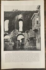 Book Clipping Photo Aqueduct Of Valens 1915 Constantinople Turkey History picture