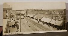 MAIN ST. CALDWELL IDAHO, B & W Commerical Photo Postcard USED Cancel Stamp 1907  picture