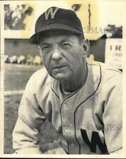 1950 Press Photo Clyde Milan, Washington Senators Baseball - lrs15450 picture
