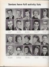 1961 MEDFORD SENIOR HIGH SCHOOL YEARBOOK, THE CRATER, MEDFORD, OREGON picture