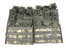 Lot of 10 Triple Mag Pouch, ACU Digicam Army 3 x 30 MOLLE II Side by Side Pouch picture