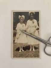 Antique 1918 Young Girls with Diplomas Original Photo picture
