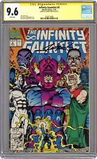 Infinity Gauntlet #5 CGC 9.6 SS George Perez 1991 2500513006 picture