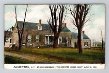 Saugerties NY-New York, An Old Landmark, Kiersted House, Vintage Postcard picture