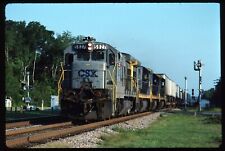 Original Rail Slide - CSXT 5827+ Folkston GA 9-18-1993 picture