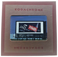 Kodachrome Red Border Slide | *1949* MAIER BEER BREWING Billboard Sign Ad picture