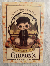 Gideon’s Bakehouse November 2022 Pumpkinfists Menu Card in Top Loader picture