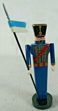 Patrick Jacobs Soldier Wooden Royal Guard  Doll Blue Jacket Gold  10