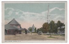 Laconia, New Hampshire,  Vintage Postcard View of Depot Square picture