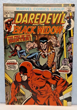 MARVEL: DAREDEVIL and The BLACK WIDOW #104 VG- (1973) 