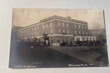 AWESOME  C1930 RPPC,  HOTEL WINDHAM , BELLOWS FALLS , VT picture