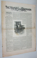 Original Old June 24th 1897 The Youth's Companion Boston Antique Newspaper picture