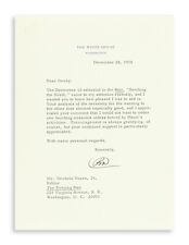 Richard Nixon 1970 Typed Letter Signed as President - Superb Vietnam War Content picture
