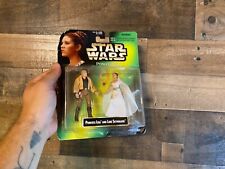 Star Wars Figure Princess Leia Luke Skywalker NEW Deadstock VTG 1997 NOS Kenner picture