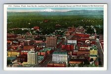 Yakima WA-Washington, Aerial Views, Cascade Range, Mt Adams, Vintage Postcard picture