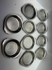 Vintage Legion Utensils Stainless Steel Small Candy Dishes 10 QNTY picture