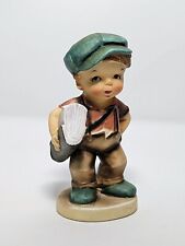 Vintage THE NEWSBOY Figurine 3008B Porcelain/Ceramic 1950's 5.5