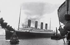 Rare Titanic Maiden Voyage PHOTO Avoids Collision Seen From Oceanic, Apr 10 1912 picture